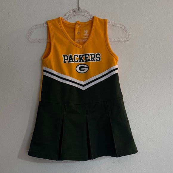 NFL Other - NFL Team Apparel Yellow Dress Greenbay Packers